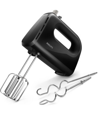 Batteur électrique - PHILIPS - HR3705/10 - 300 W - 5 vitesses + turbo - Blanc