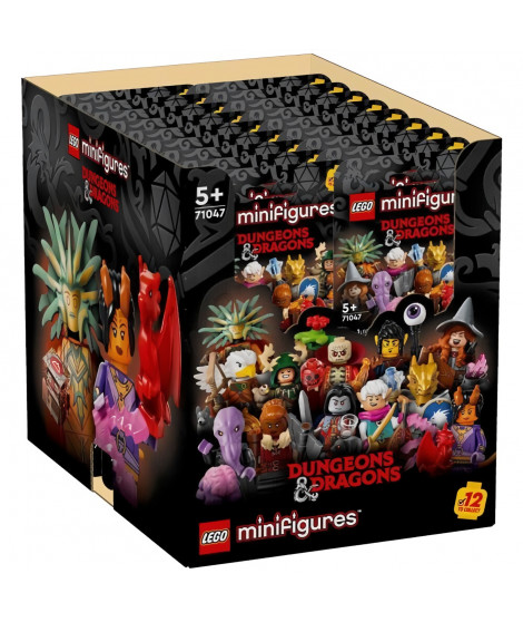 LEGO Minifigurines BOX 71047 Donjons et Dragons - Boîte complete de 36 sachets