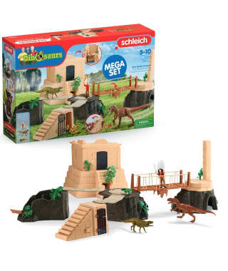Grande Conquete du temple perdu, Playset figurines, SCHLEICH 42656 Dinosaurs, Des 4 ans