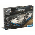 CLEMENTONI - Lamborghini Huracan STO a construire - Roues orientables - Manuel illustré et application pour visualisation 3D …