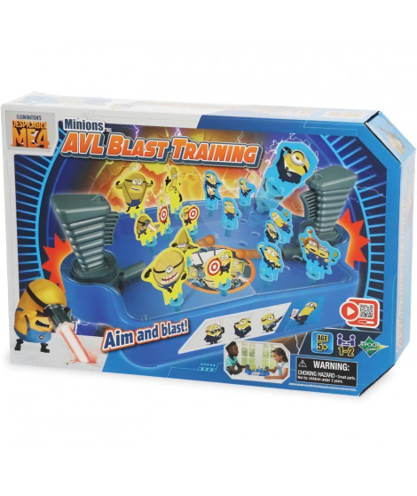 Jeu de Précision - EPOCH GAMES - Minions AVL Blast Training - Tire et Fais Tomber les Minions !
