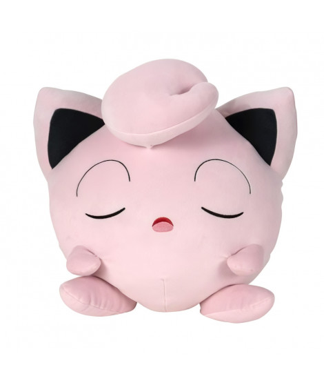 Peluche - BANDAI - Pokémon Rondoudou (Jigglypuff) - 40 cm, douce et moelleuse