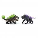 Figurines Duo Lynx des Ténebres vs Broyeur de Pierre, SCHLEICH 70827 Eldrador Creatures, des 6 ans