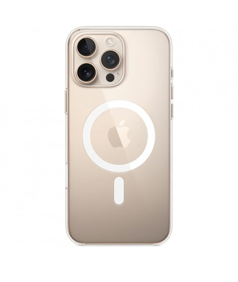 APPLE iPhone 16 Pro Max - Coque transparente avec MagSafe