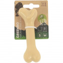 Os en caoutchouc - M PETS - GREENBO - Naturel S - 11,5 x 3,5 x 2,5 cm - Durable - Hygiene dentaire