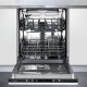 Lave-vaisselle intégrable BRANDT LVE327J - 12 couverts - L60cm - 47 dB - Noir