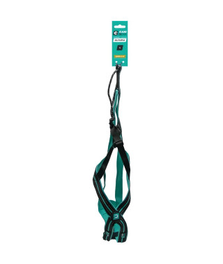 Harnais de traction pour chien - OLYMPIA - S - Type X-back - Bleu