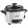 Cuiseur a riz - RUSSELL HOBBS - 27020-56 - 200 W - 0,7 L - 200 programmes - 3 portions - Blanc