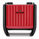 Grill familial - GEORGE FOREMAN - Steel Family Grill - 25040-56/GF - 1650 W - 5 portions - Rouge