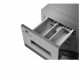 Lave-linge hublot CONTINENTAL EDISON CELL8140IW - 8 kg - Moteur induction - Largeur 60 cm - 1400 trs/min -Silver