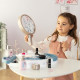Smoby - My beauty studio - Coiffeuse sur table avec miroir inclinable et amovible - 15 accessoires factices  - Fabrication fr…