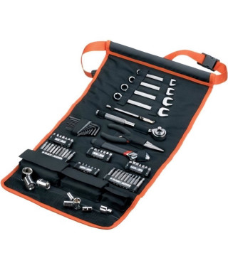 Kit d'outillage (77 pieces) BLACK+DECKER - A7063-QZ (Livré en rangement textile)