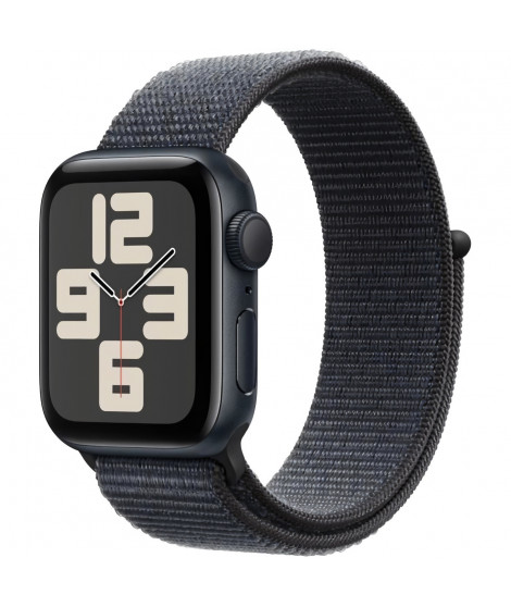 Apple Watch SE GPS - 40mm - Boîtier Midnight Aluminium - Bracelet Ink Sport Loop