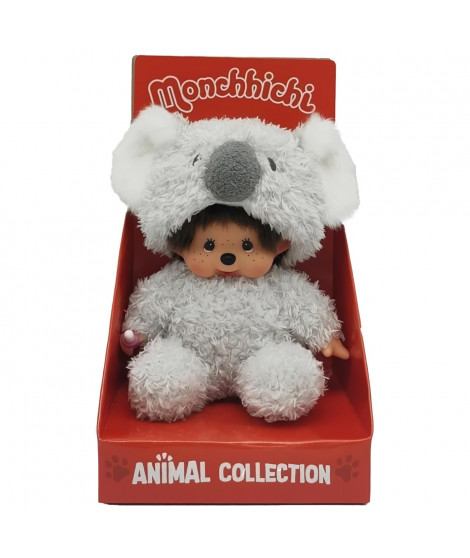 Peluche Monchhichi Koala - BANDAI - Douce peluche