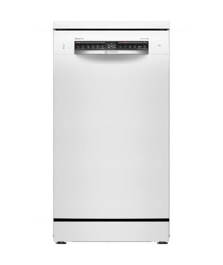 Lave-vaisselle pose-libre BOSCH SPS4EMW24E SER4 - 10 couverts - Induction - L45cm - 44 dB - Classe C - Blanc