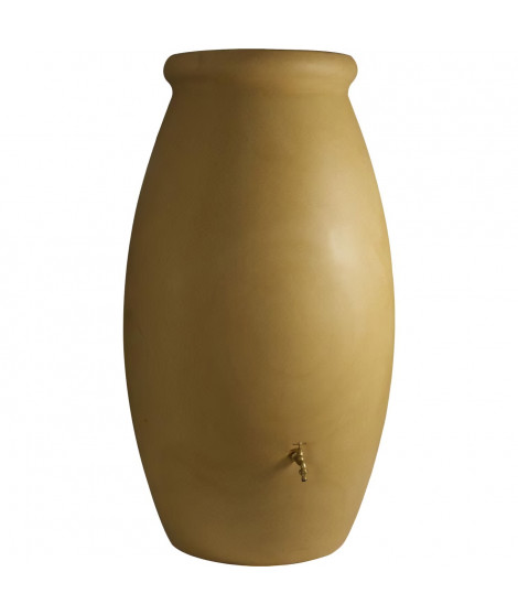 Réccupérateur d'eau Jarre rotomoulé - BELLI - 500 L - Beige