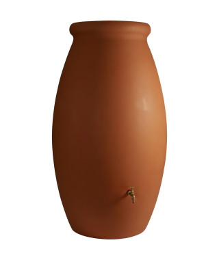 Récupérateur d'eau Jarre rotomoulé - BELLI - 1000 L - Terre cuite