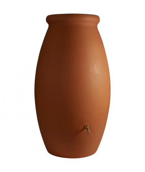 Récupérateur d'eau Jarre rotomoulé - BELLI - 1000 L - Terre cuite