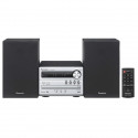 PANASONIC - SCPM250BEGS - Micro chaîne Cd - Bluetooth - USB x 1 - 2 enceintes (20W) - MP3 - Noir et gris