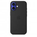 APPLE iPhone 16 - Coque en silicone avec MagSafe - Black