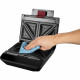 Croque-monsieur - RUSSELL HOBBS - 26800-56 - 750 W - Chauffage rapide : 108 s - Anti-adhésif - Noir / Acier
