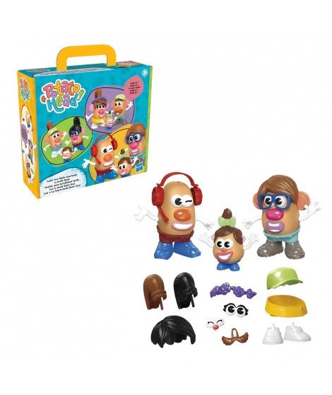 Potato Head coffret La famille Patate avec 44 pieces, jouets préscolaires créatifs pour tout-petits, pour filles et garçons, …