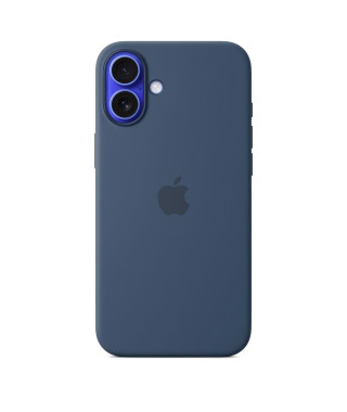 APPLE iPhone 16 Plus - Coque en silicone avec MagSafe - Denim