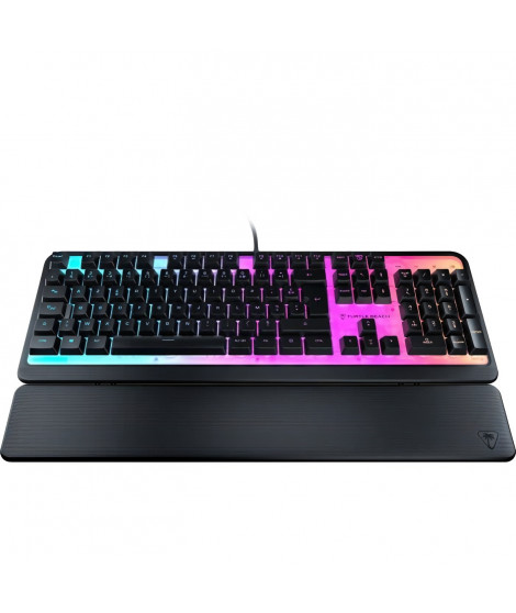 Clavier de jeu - Turtle Beach Magma - Membrane RGB - Noir, touches silencieuses, AIMO RGB