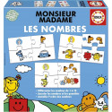 Jeu d'apprentissage - EDUCA - Monsieur Madame - Les Nombres