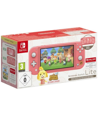 Console portable Nintendo Switch Lite  Édition Limitée Marie Hawai + Animal Crossing: New Horizons (Pré-installé)