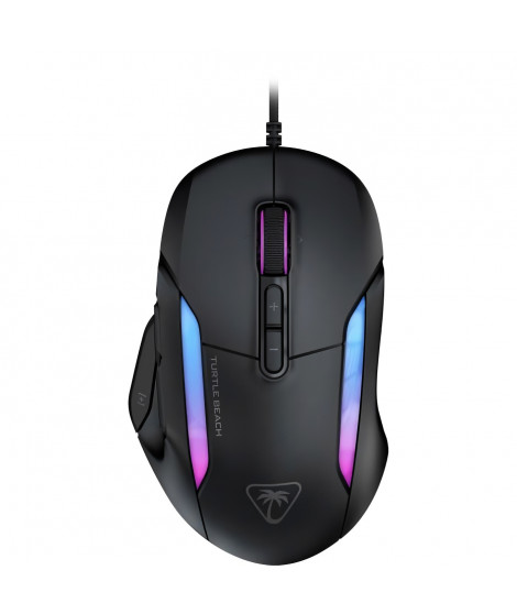 Souris gaming sans fil - Turtle Beach Kone II - Ultra légere - Noir, 26 000 DPI, 23 fonctions personnalisables