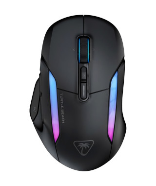 Souris gaming sans fil - Turtle Beach Kone II Air - Ergonomique - Noir, Bluetooth, 26 000 DPI, molette 4D