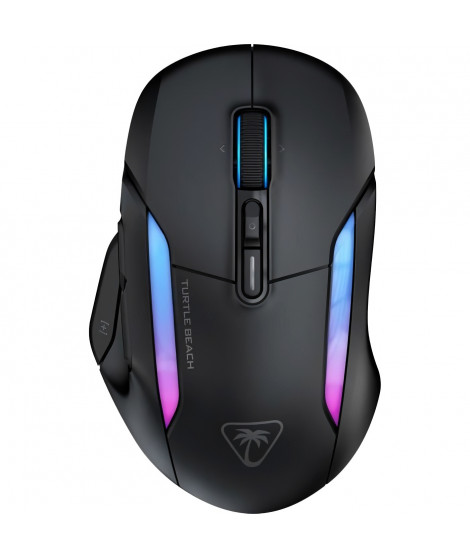 Souris gaming sans fil - Turtle Beach Kone II Air - Ergonomique - Noir, Bluetooth, 26 000 DPI, molette 4D