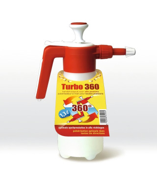 Pulvérisateur muti-positions Turbo 360. Contenance 1,3L. BSI. Réf 19434