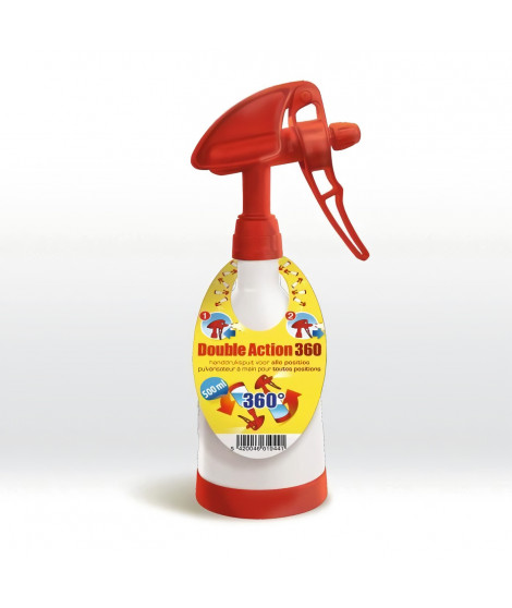 BSI - Vaporisateur Double Action 360° de 500ml - Utilisable dans toutes les Positions pour le Jardin et la Maison