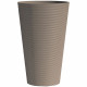 Pot de fleurs haut - GARDEN ID - Green Care Sense Haut Taupe - 55 cm - Garantie de 10 ans - 100% recyclé - Résistance UV et gel