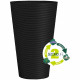 Pot de fleurs haut - GARDEN ID - Green Care Sense Haut Noir-Anthr. - 55 cm - Garanti 10 ans - 100% recyclé - Résistance UV et…