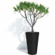 Pot de fleurs haut - GARDEN ID - Green Care Sense Haut Noir-Anthr. - 55 cm - Garanti 10 ans - 100% recyclé - Résistance UV et…