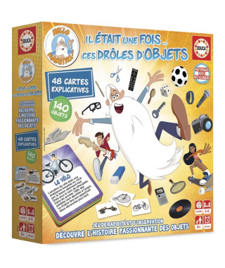Jeu de rapidité - EDUCA - Il Était Une Fois... Ces Drôles d'Objets - Observation et découverte historique des 6 ans