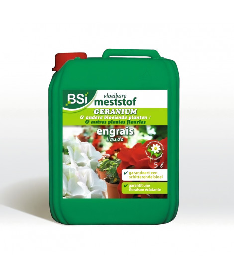 BSI - Engrais Minéral Pour Buis - Pour Les Especes De Buis - Oligo-Eléments Soluble Dans l'Eau - 5L