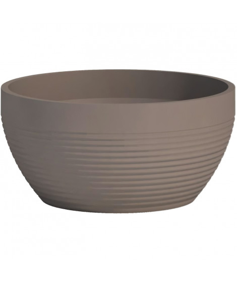 Coupe - GARDEN ID - Green Care Impact Taupe - 25 x 12 cm - Garanti 10ans - 100% recyclé - UV/gel résistant