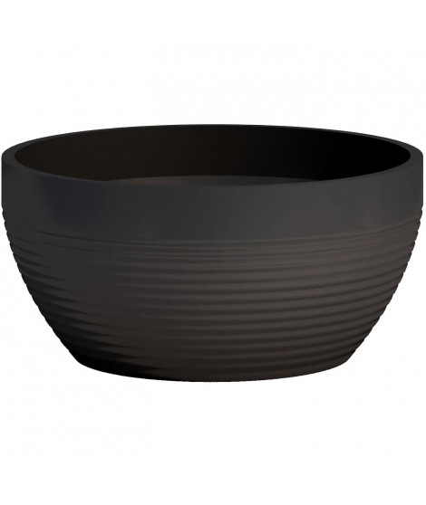 Coupe - GARDEN ID - Green Care Impact Noir-Anth - 35 x 16 cm - Garanti 10ans - 100% recyclé - UV/gel résistant