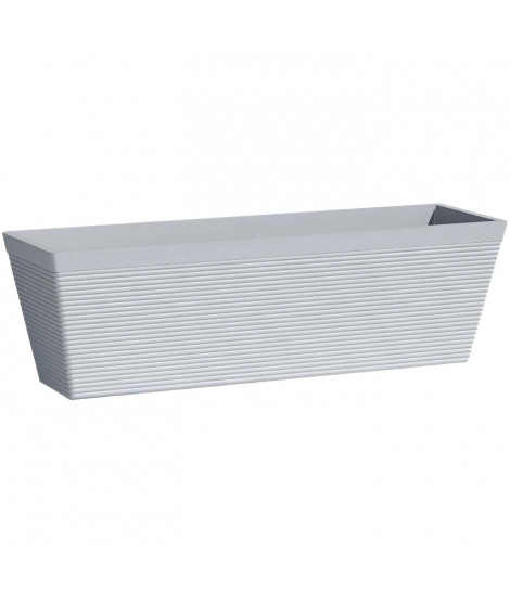 Jardiniere - GARDEN ID - Green Care Impact Bleu-Gris - 50 x 16 x 16 cm - Garanti 10ans - 100% recyclé - UV/gel résistant
