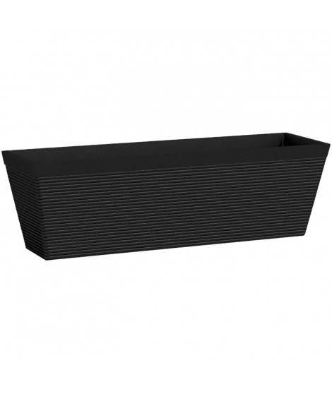 Jardiniere - GARDEN ID - Green Care Impact Noir-Anth - 50 x 16 x 16 cm - Garanti 10ans - 100% recyclé - UV/gel résistant