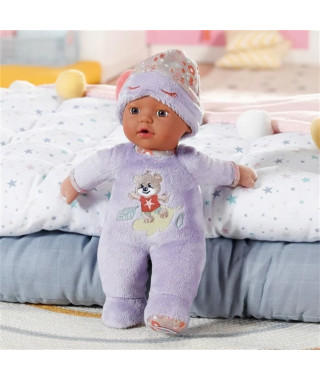 Baby Born - Sleepy - Poupée douce avec hochet intégré - Violet - 30cm - Des 3 ans
