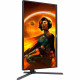 Écran PC - AOC - Q27G3XMN - 27 QHD - MiniLED - 180Hz - 1ms - Ajustable en hauteur - 2 HDMI 1 DP -  Adaptive Sync - Noir
