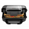 Appareil a sandwich 3 en 1 - RUSSELL HOBBS - 26810-56 - 750 W - 3 plaques amovibles - Noir mat / Acier