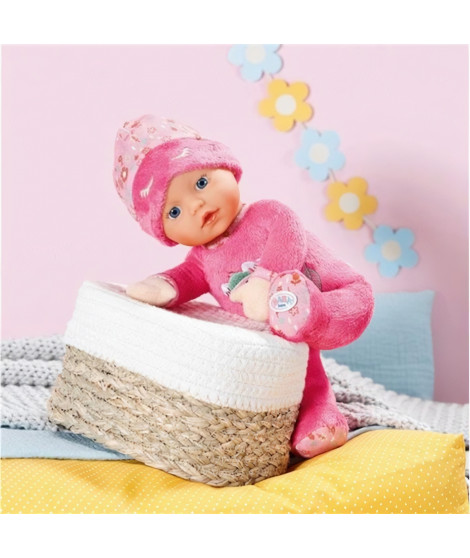 Baby Born - Sleepy - Poupée douce avec hochet intégré - Rose - 30cm - Des 3 ans