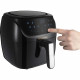 Friteuse a air - RUSSELL HOBBS - SatisFry Medium 4L - 27160-56 - 1350 W - 4 L - 10 programmes - Noir