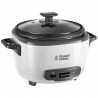 Cuiseur a riz - RUSSELL HOBBS - 27040-56 - 500 W - 3,3 L - 200 programmes - 14 portions - Blanc